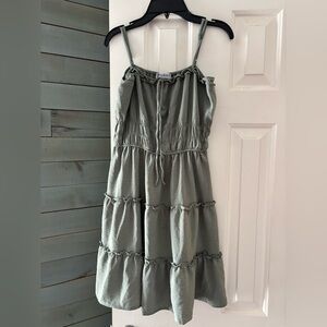 Popular 21 Olive Green Top